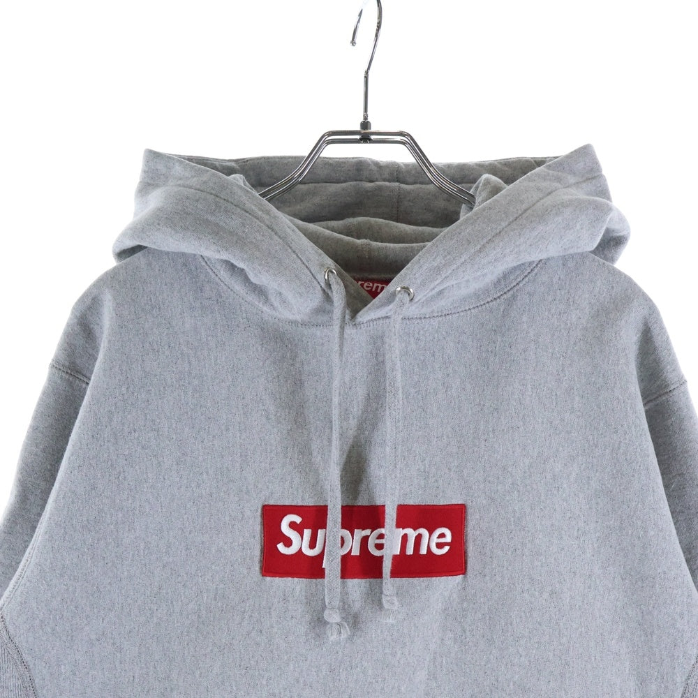supreme パーカー 94ロゴ グレー L 【公式通販】