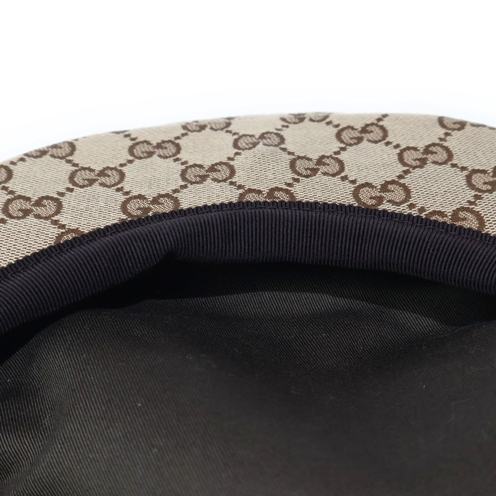 GUCCI(グッチ) GGキャンバス フラットキャップ ベージュ 696856 4HAOB