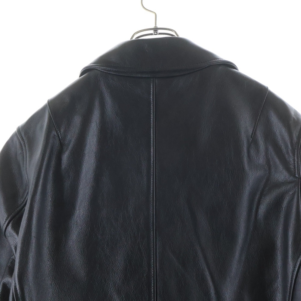 OUR LEGACY(アワーレガシー) Lane Jacket Heavy Grain Black Leather レーンジャケット ブラック グレインヘビーレザー オールレザー ジャケット ブラック M4249LH