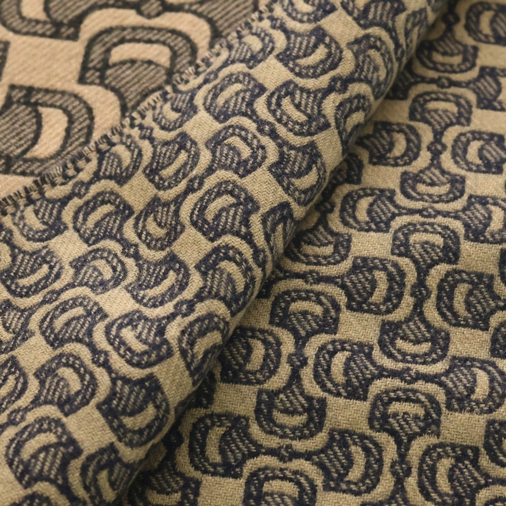 GUCCI(グッチ) ホースビット柄 フリンジマフラー ベージュ 713146 4G386 レディース