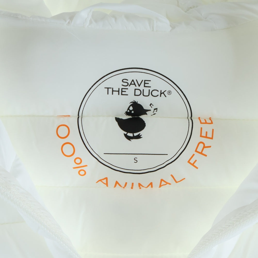SAVE THE DUCK(セーブダック) 中綿ジャケット エコダウン フーディー ホワイト D30650M
