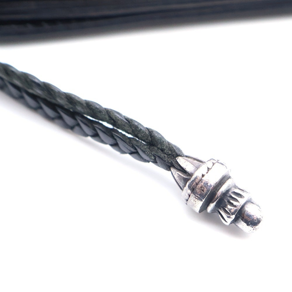 CHROME HEARTS(クロムハーツ) 2ZIP 2ジップ フローラルボタンレザー