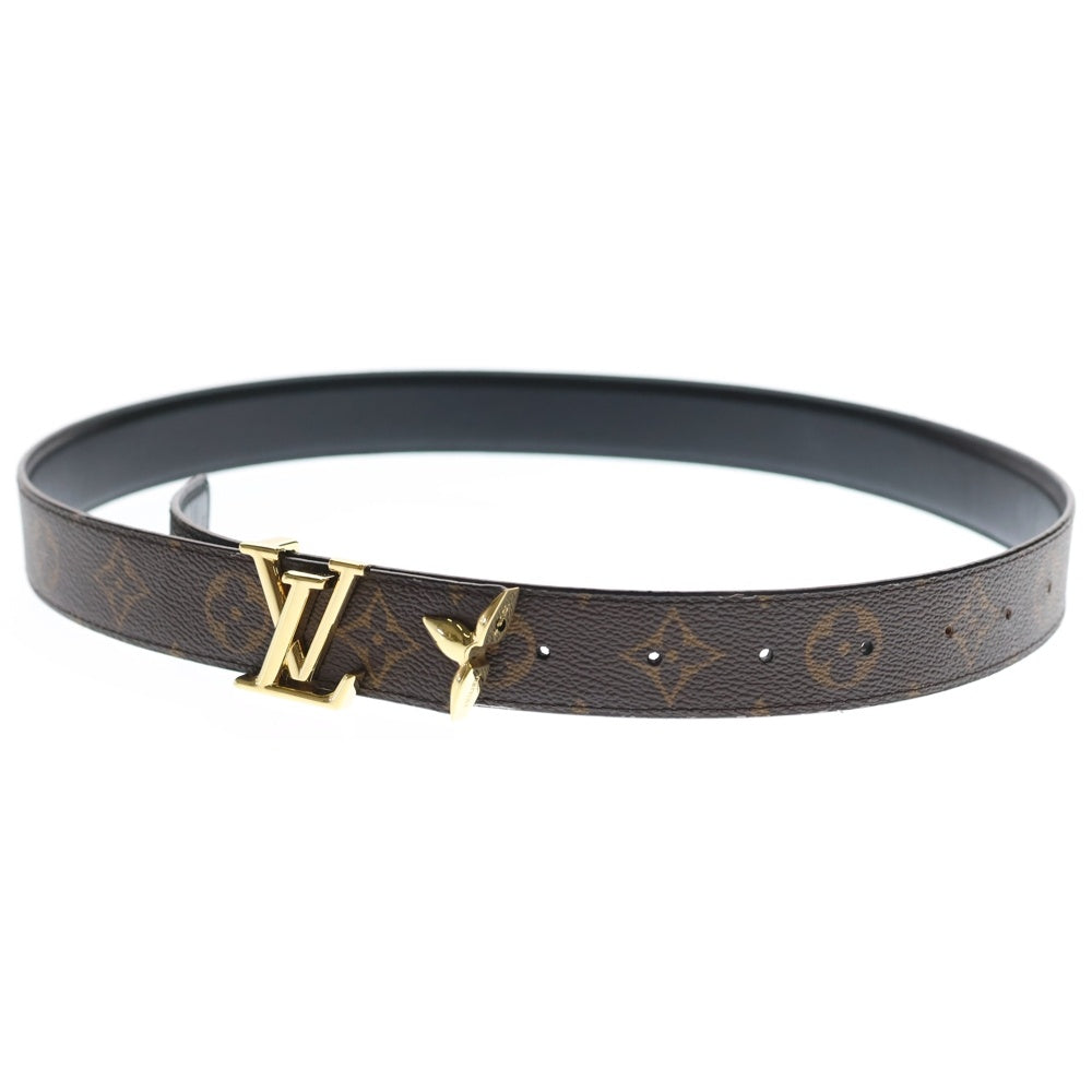 LOUIS VUITTON(ルイヴィトン) プリティーLV30MM リバーシブル ロゴバックル モノグラム ベルト ブラウン/ゴールド M0699/BC3283