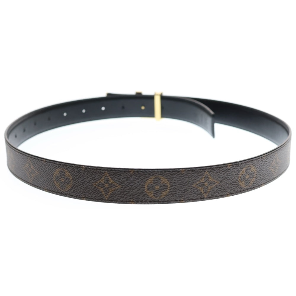 LOUIS VUITTON(ルイヴィトン) プリティーLV30MM リバーシブル ロゴバックル モノグラム ベルト ブラウン/ゴールド M0699/BC3283