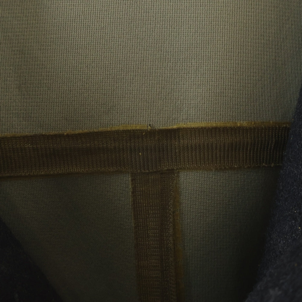 STONE ISLAND(ストーンアイランド) 13AW Shadow Project Technical Wool Jacket 袖ロゴワッペン テクニカル ウール コート ネイビー/ブラック 4006186