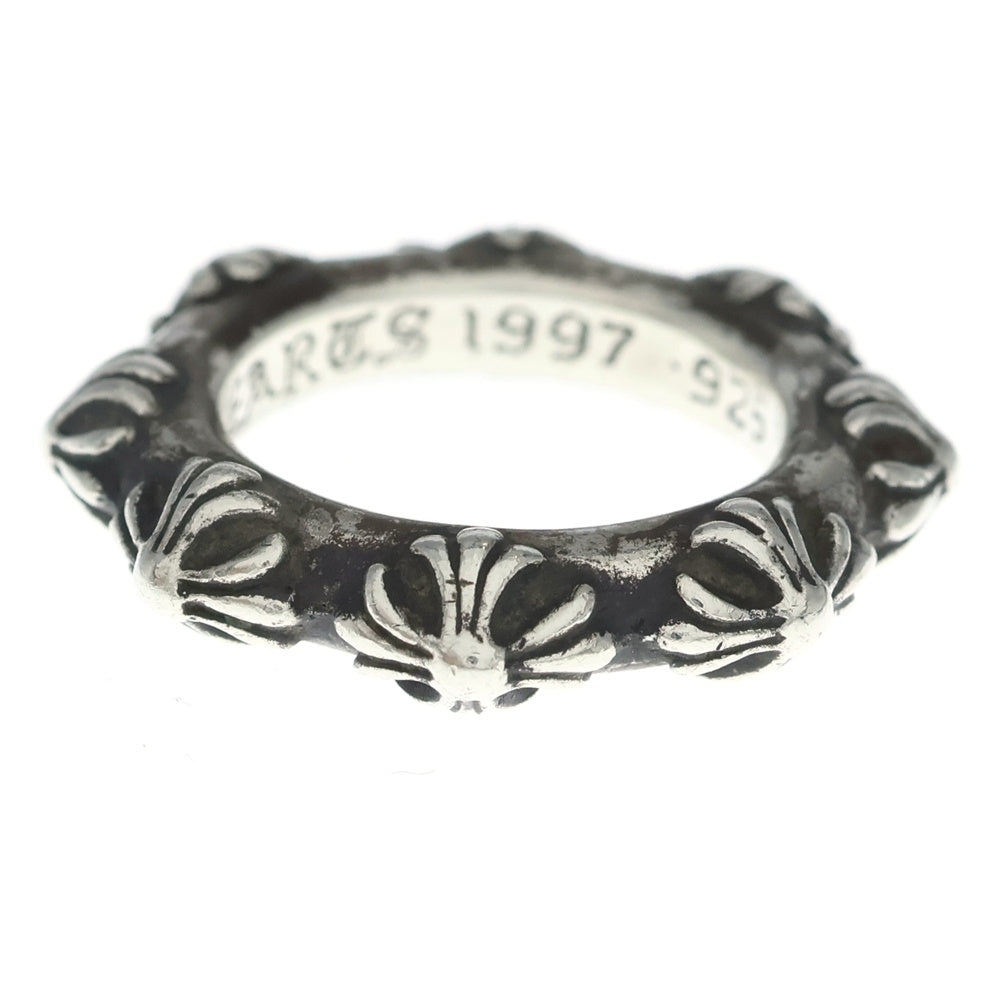 CHROME HEARTS(クロムハーツ) CROSS BAND クロスバンド リング シルバー BCA342