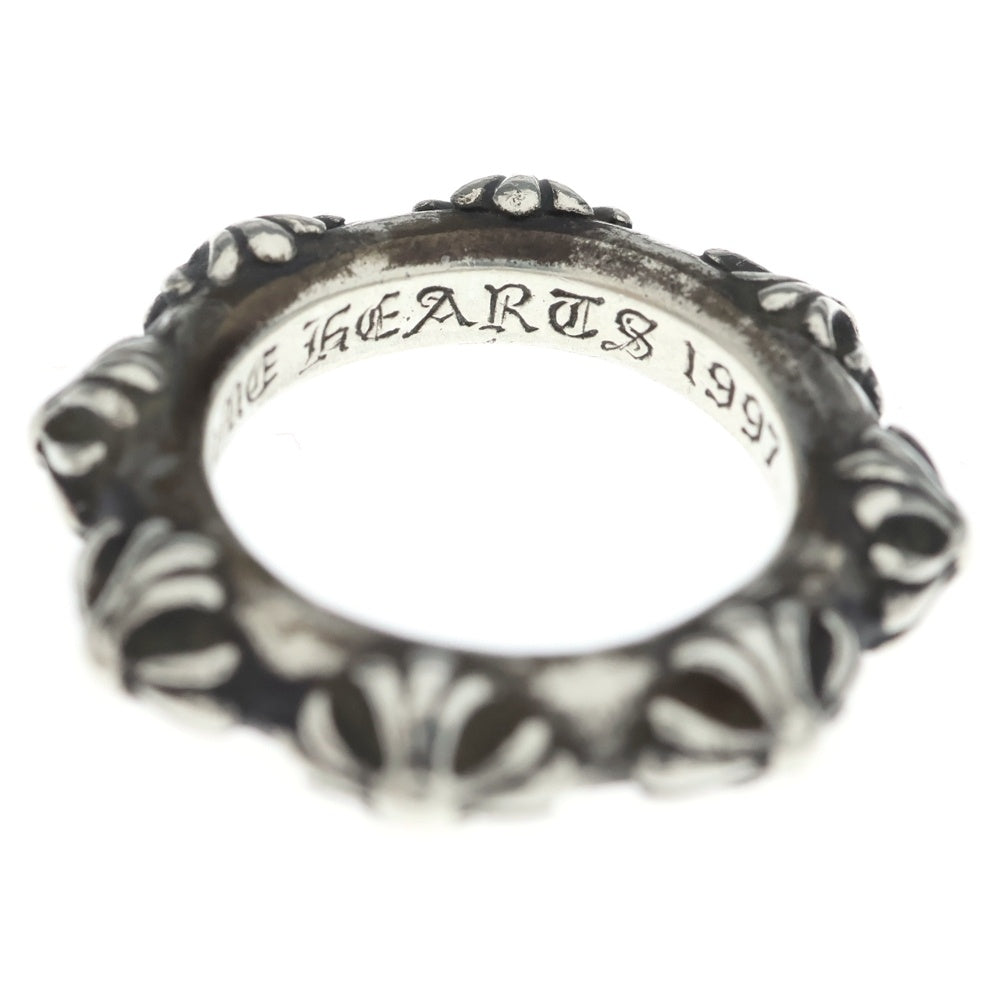 CHROME HEARTS(クロムハーツ) CROSS BAND クロスバンド リング シルバー BCA342