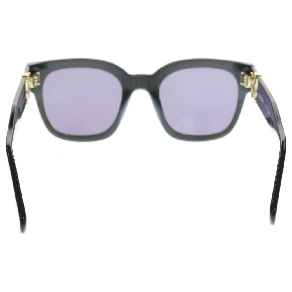 AMIRI(アミリ) Jumbo MA Sunglasses サイドジャンボMAロゴ サングラス ブラック/ゴールド AMACSN1004