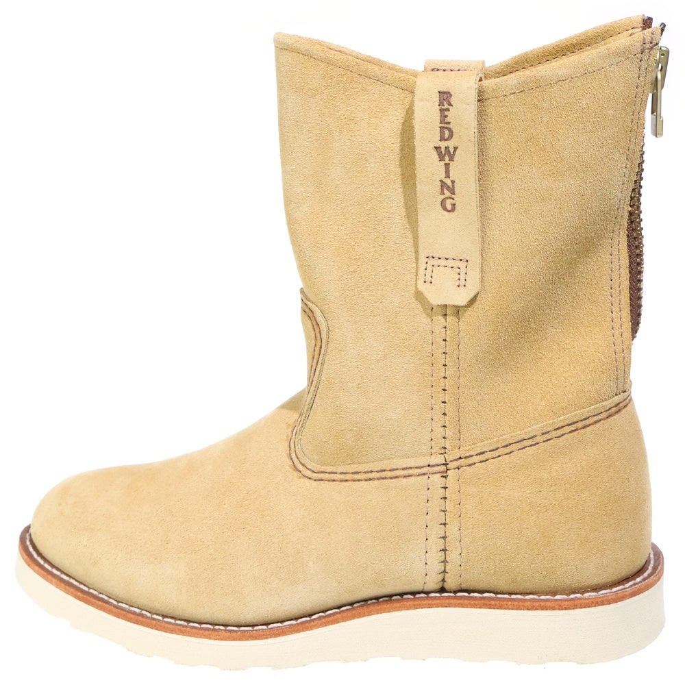 RED WING(レッド ウイング) × HUMAN MADE 9-INCH PECOS HERITAGE STYLE NO.4668 ペコス レザー ブーツ ベージュ