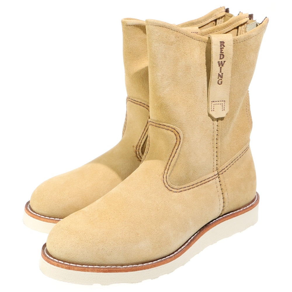RED WING(レッド ウイング) × HUMAN MADE 9-INCH PECOS HERITAGE STYLE NO.4668 ペコス レザー ブーツ ベージュ