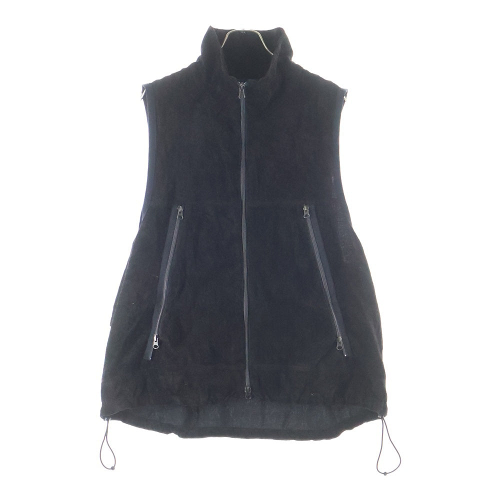barbell object(バーベル オブジェクト) bo-04j05 vel vest バーベルオブジェクト ジップアップ ベルベスト ブラック