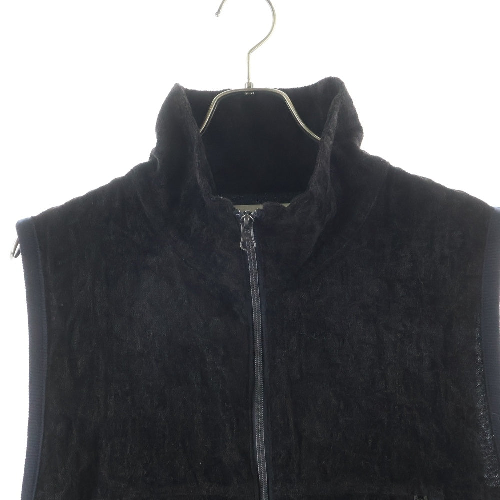 barbell object(バーベル オブジェクト) bo-04j05 vel vest バーベルオブジェクト ジップアップ ベルベスト ブラック