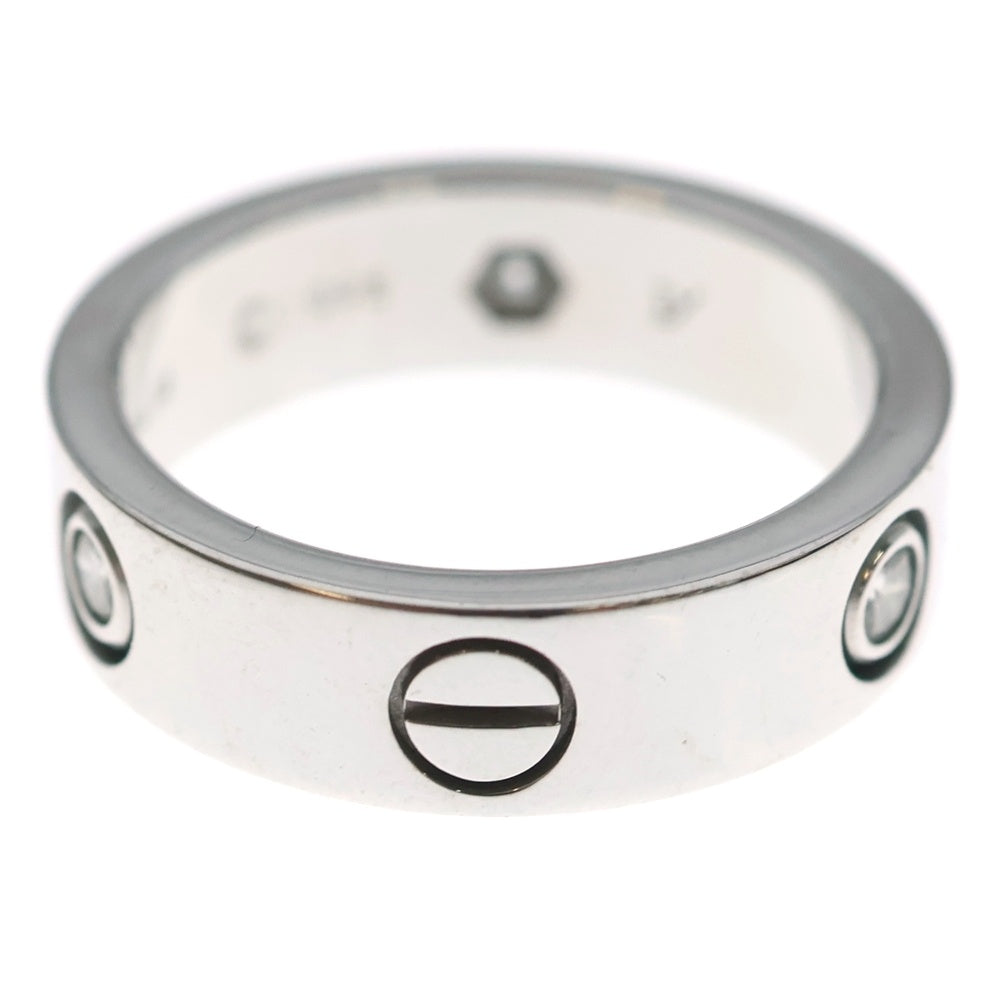 Cartier(カルティエ) ラブリング 3Pダイヤ 750 ホワイトゴールド レディース