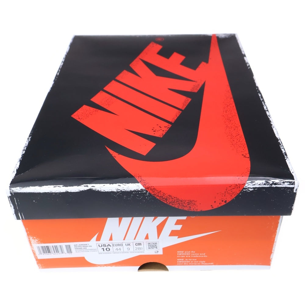 NIKE(ナイキ) AIR JORDAN 1 RETRO HIGH OG DZ5485-402 エアジョーダン1 レトロハイ ハイカットスニーカー シューズ ホワイト/ブルー US10/28cm