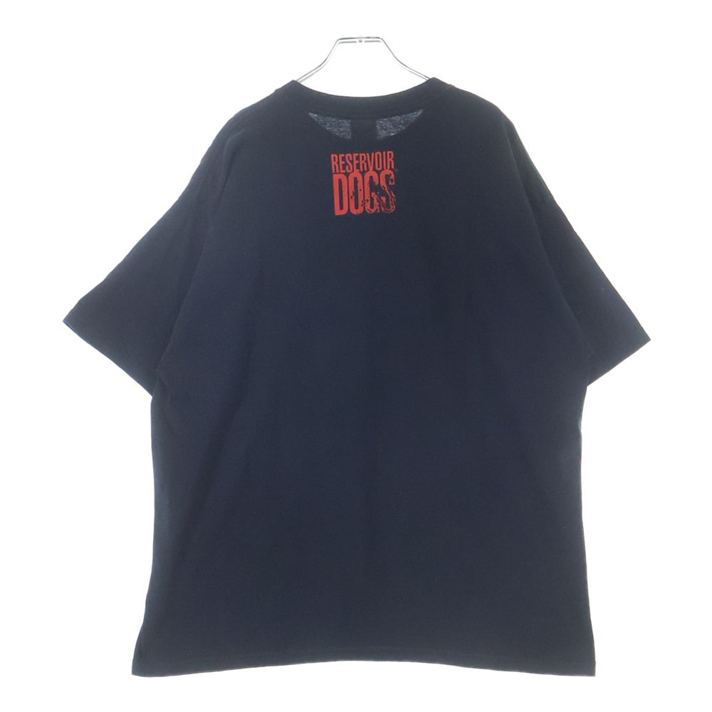 VINTAGE(ヴィンテージ) 90s RESERVOIR DOGS CAN YOU HEAR THAT？ GILDANタグ レザボアドッグス 両面プリント クルーネック 半袖Tシャツ ブラック