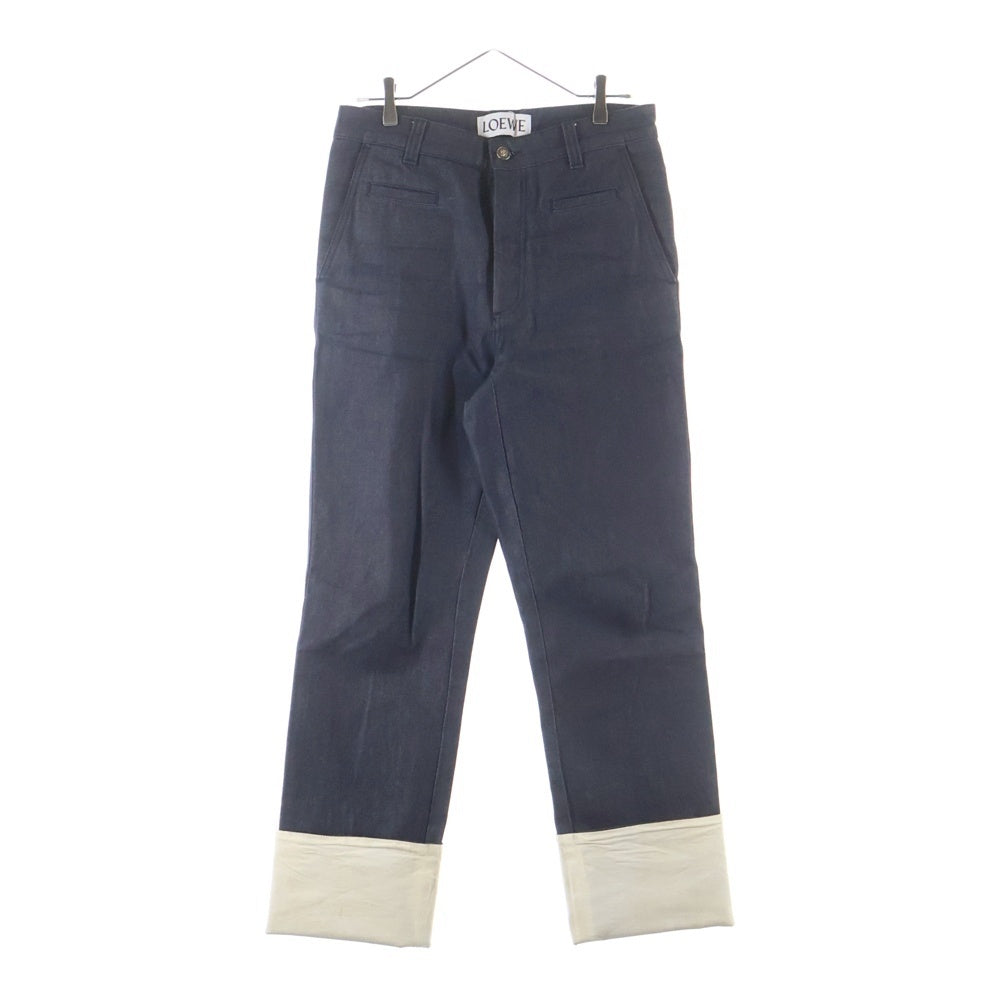LOEWE(ロエベ) FISHERMAN JEANS フィッシャーマンデニムパンツ インディゴ