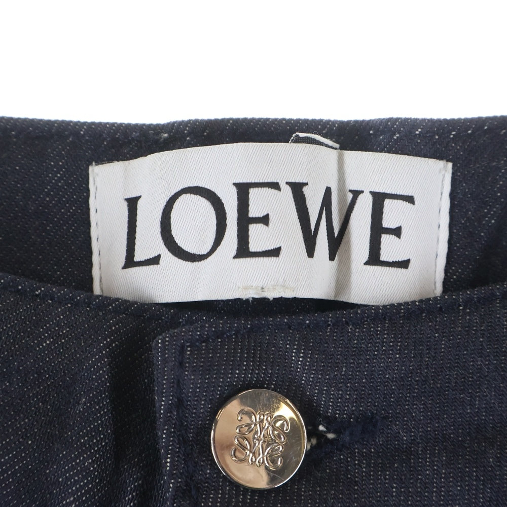 LOEWE(ロエベ) FISHERMAN JEANS フィッシャーマンデニムパンツ インディゴ
