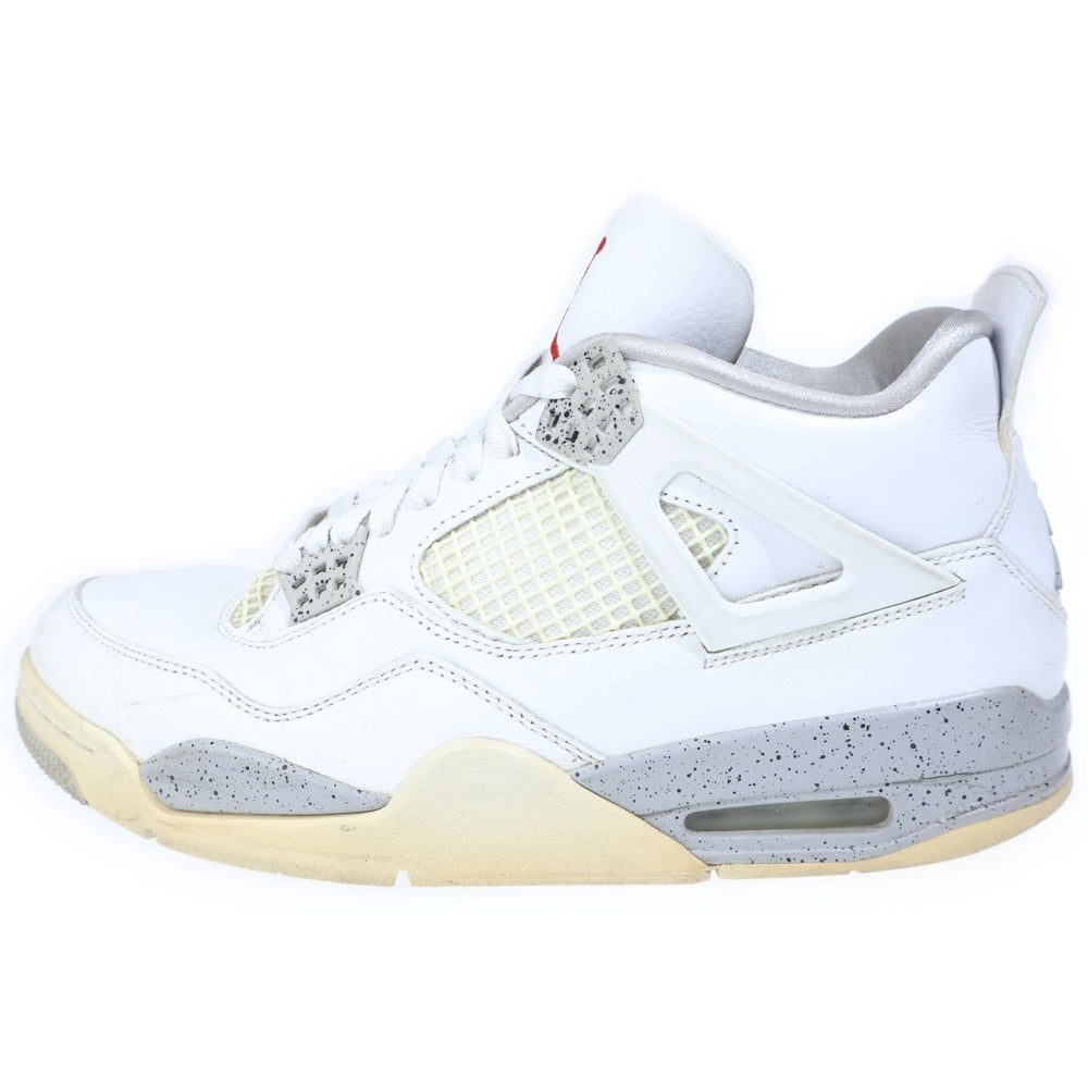 NIKE(ナイキ) AIR JORDAN 4 RETRO TECH WHITE エアジョーダン4 テックホワイト ローカットスニーカー ホワイト CT8527-100 US10/28.0cm