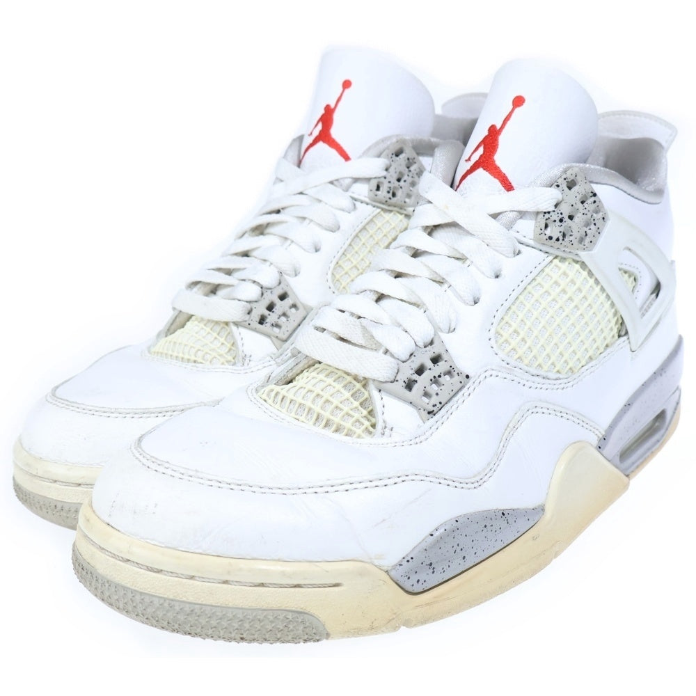 NIKE(ナイキ) AIR JORDAN 4 RETRO TECH WHITE エアジョーダン4 テックホワイト ローカットスニーカー ホワイト CT8527-100 US10/28.0cm