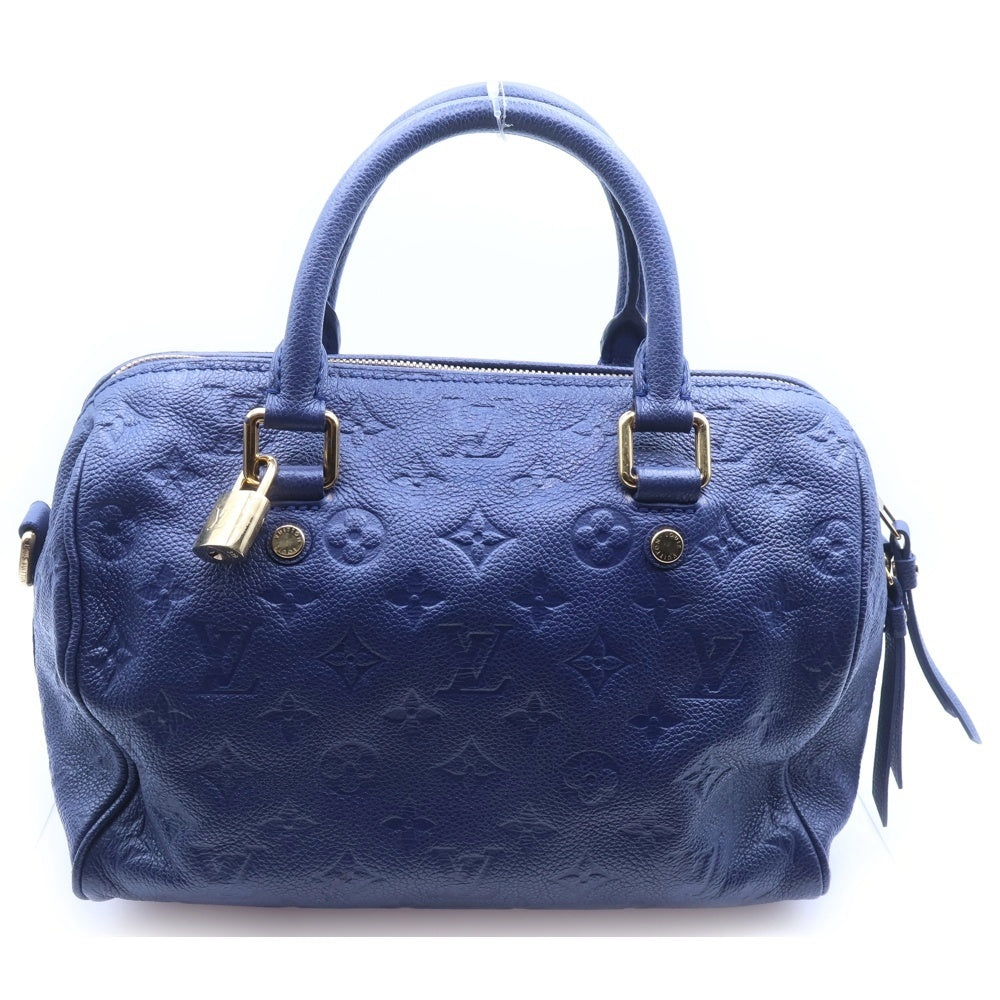 LOUIS VUITTON(ルイヴィトン) スピーディ・バンドリエール 25 モノグラム ハンドバッグ ブルー M40792/AH3153 レディース