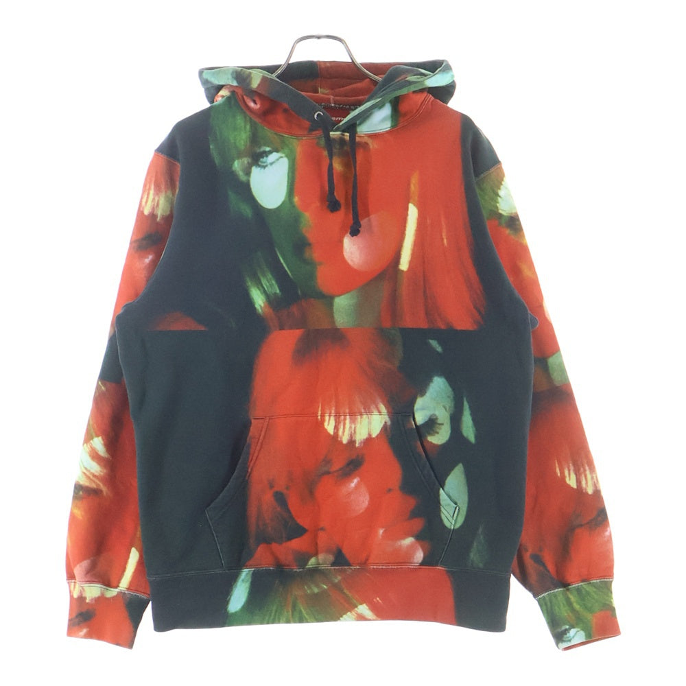 SUPREME(シュプリーム) 19AW The Velvet Underground Nico Hooded Sweatshirt カンガルーポケット ドローストリング フーデッド スウェット パーカー マルチカラー