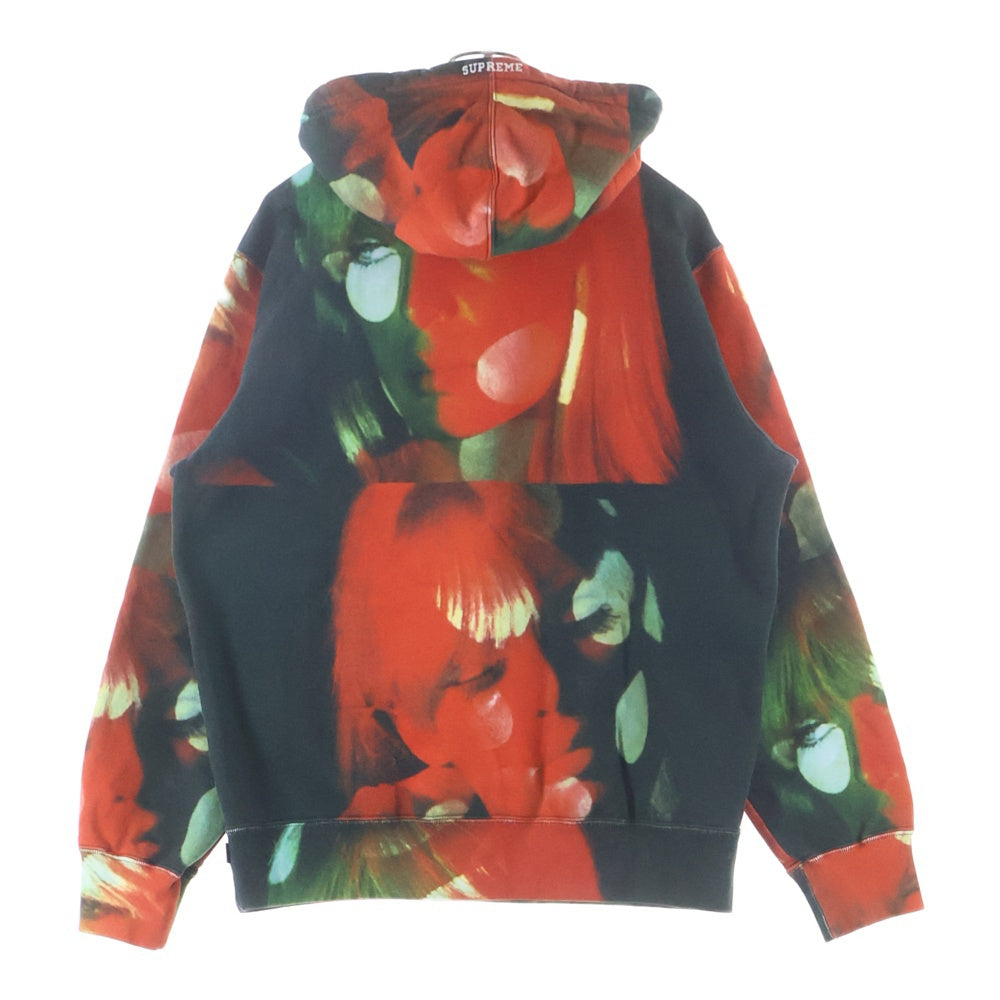 SUPREME(シュプリーム) 19AW The Velvet Underground Nico Hooded Sweatshirt カンガルーポケット ドローストリング フーデッド スウェット パーカー マルチカラー