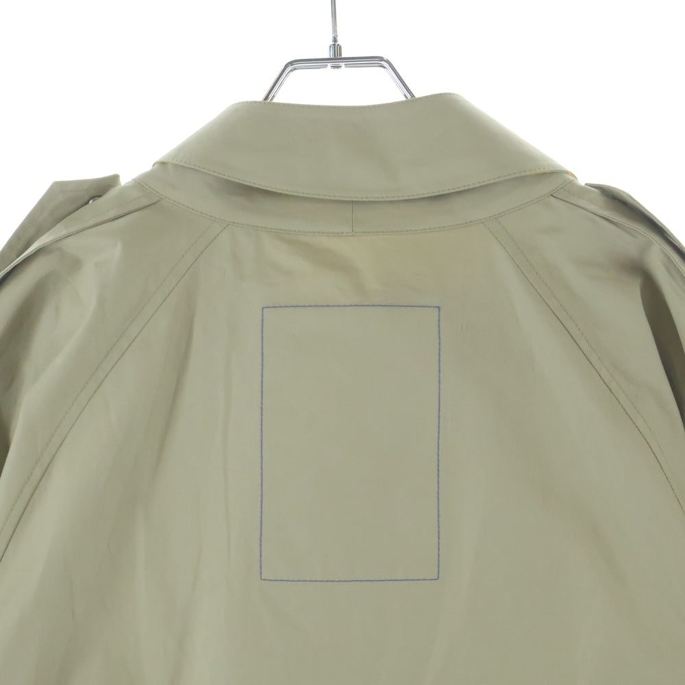BURBERRY(バーバリー) 襟チェック コットン オーバー ジャケット ベージュ ITZAMSPA16NOV