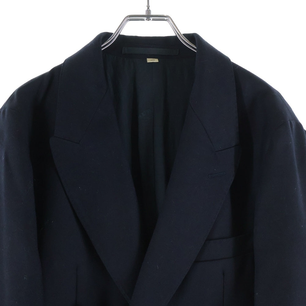 BURBERRY(バーバリー) 袖裏ストライプ ウール テーラードジャケット ネイビー 4062181/68B