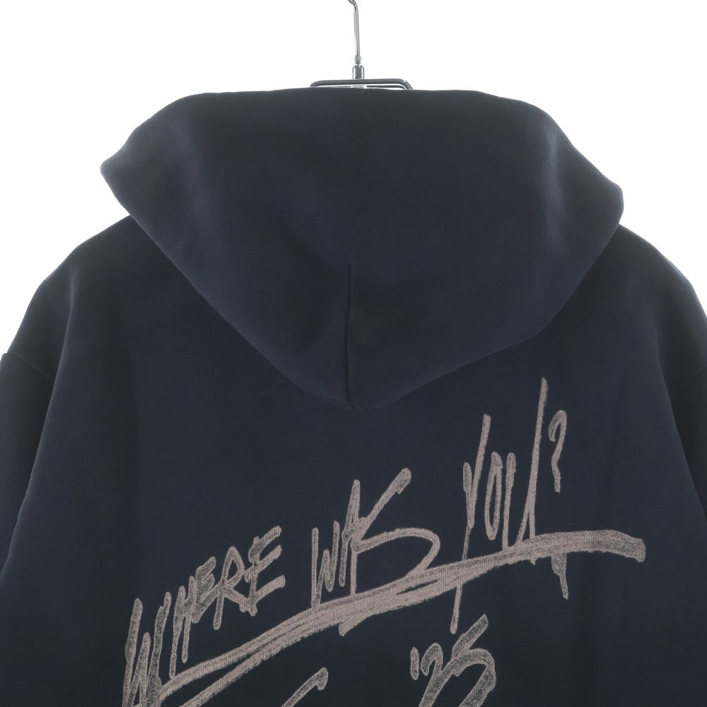 Cactus Jack(カクタスジャック) 25AW CIRIUS MAXIMUS TOUR HOODIE トラヴィススコット ツアー プルオーバー パーカー ブラック