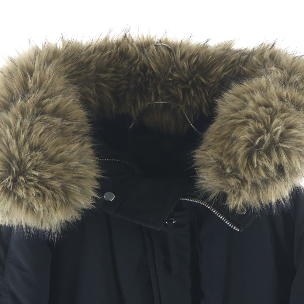 MLVINCE(メルヴィンス) N-2B JACKET フライトジャケット 中綿ジャケット ファー フード付 ブラック