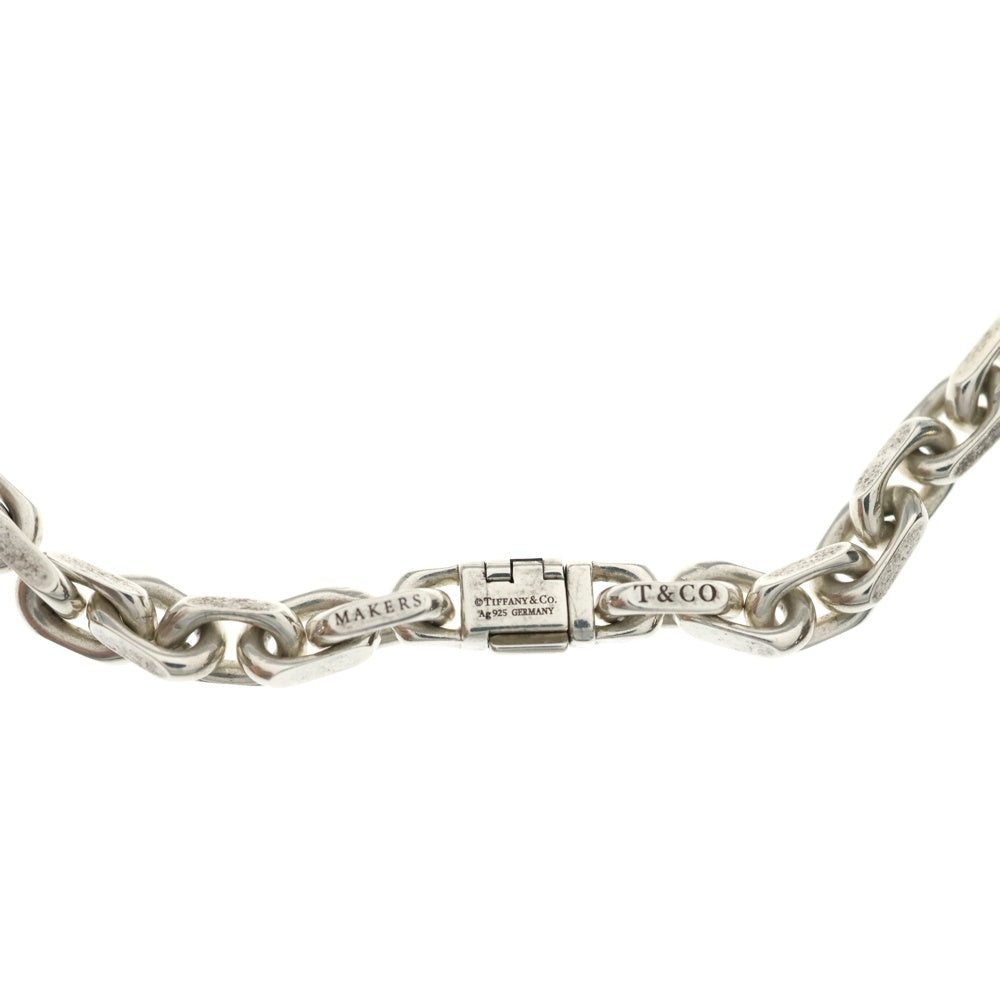 TIFFANY & Co.(ティファニー) メイカーズ チェーンネックレス K18 925 シルバー