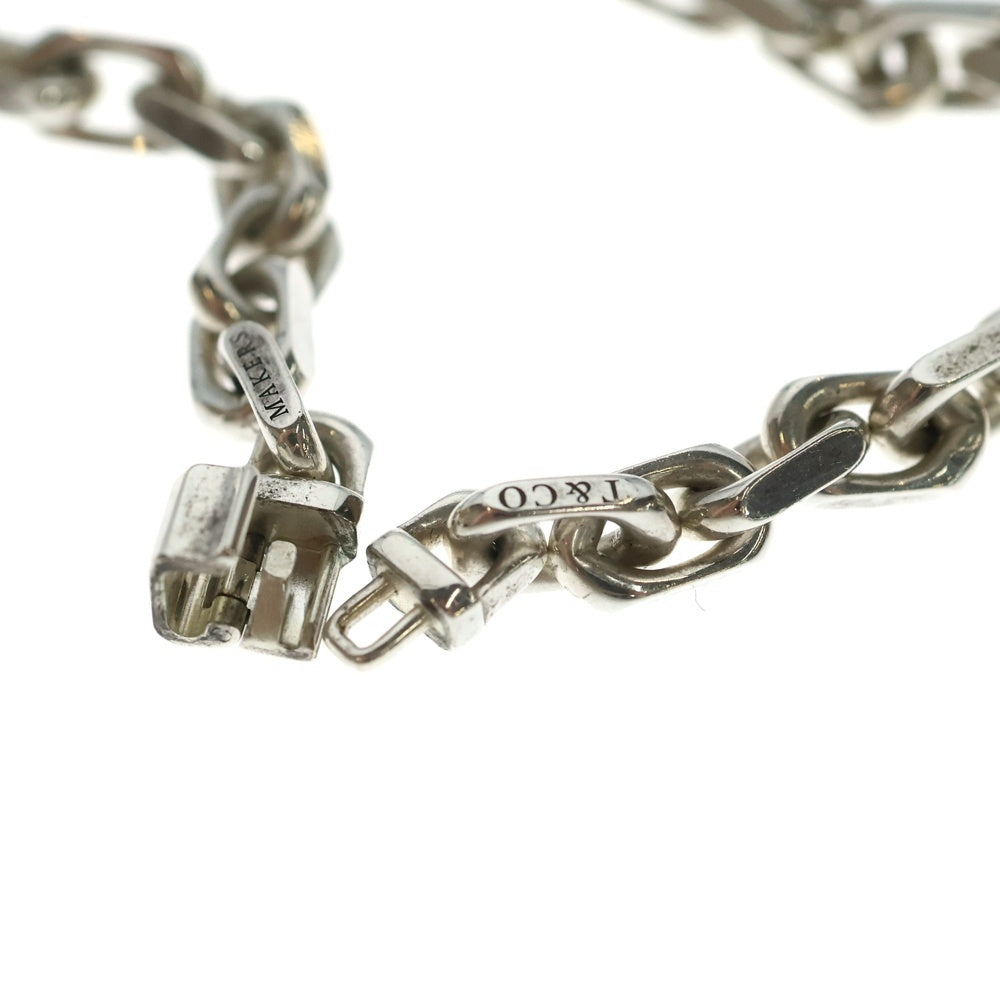 TIFFANY & Co.(ティファニー) メイカーズ チェーンネックレス K18 925 シルバー