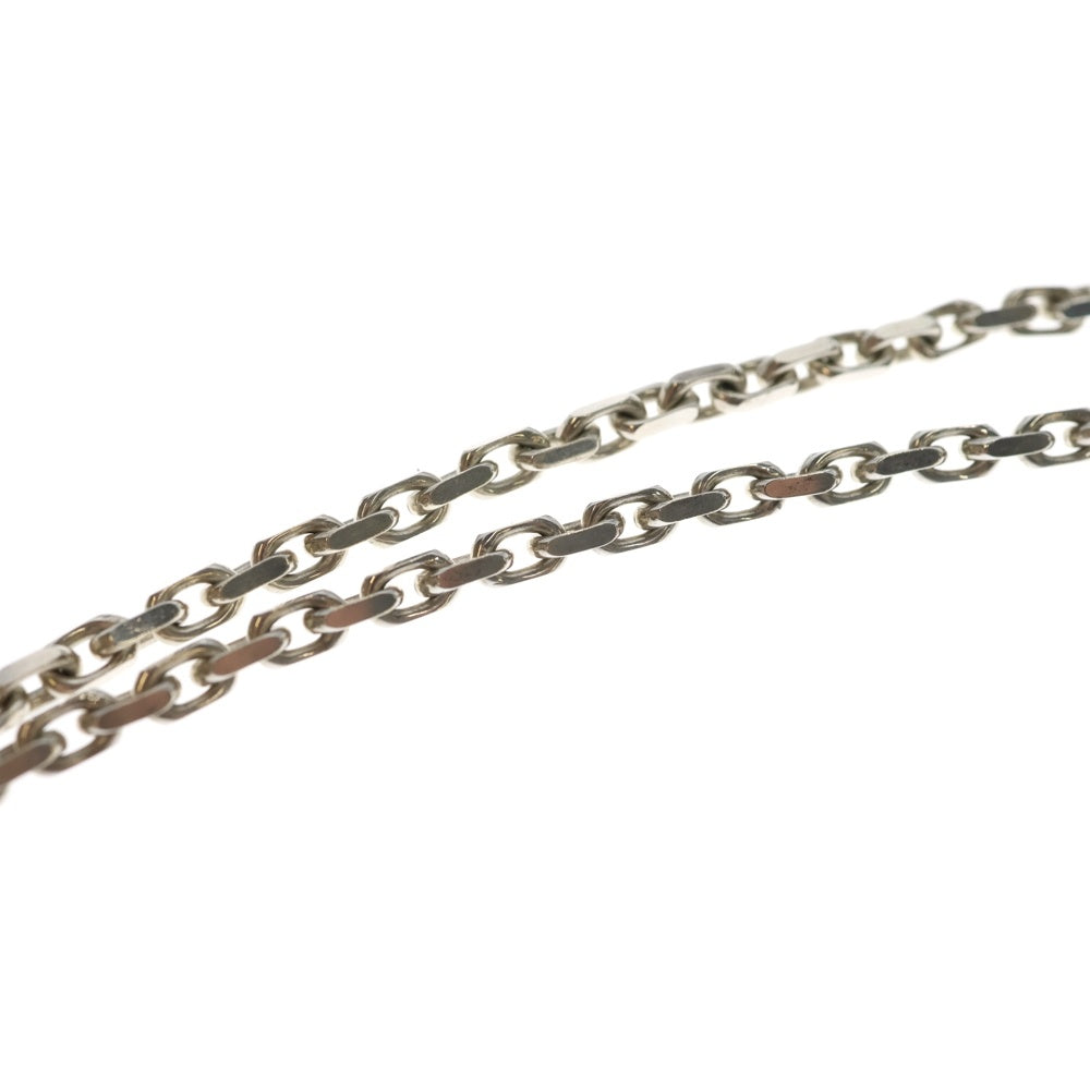 TIFFANY & Co.(ティファニー) メイカーズ チェーンネックレス K18 925 シルバー