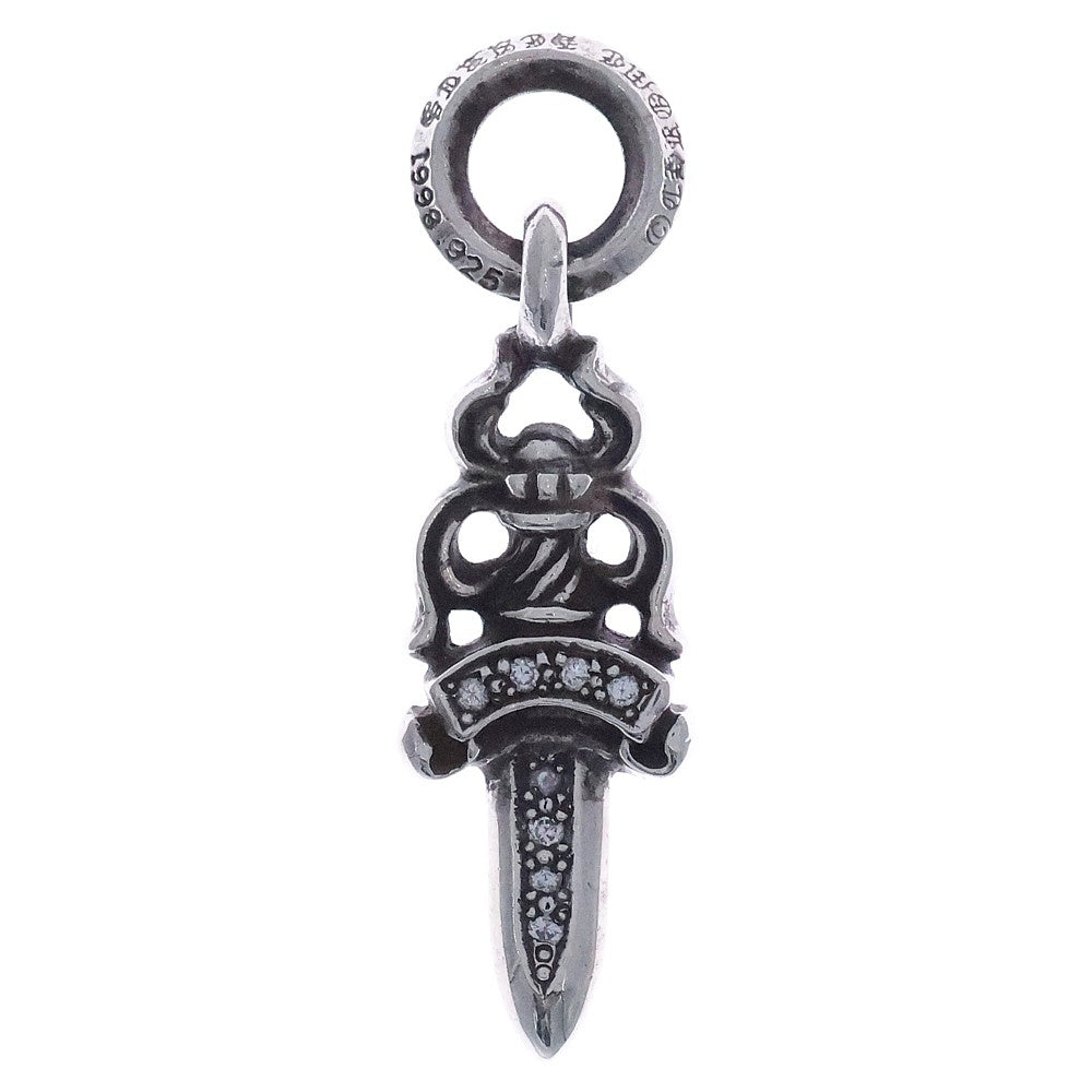 CHROME HEARTS(クロムハーツ) #5 DAGGER DIA #5ダガーチャーム アフターダイヤ ペンダントトップ シルバー