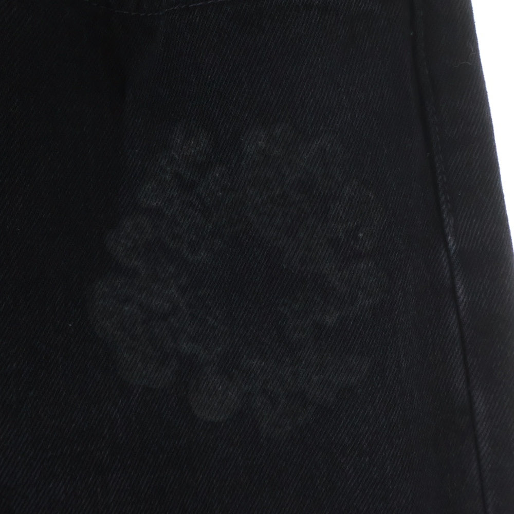 DENIM TEARS(デニムティアーズ) Levi's Denim Pants リーバイス 花柄デニムパンツ ジーンズ ブラック PC9-A1592-0003