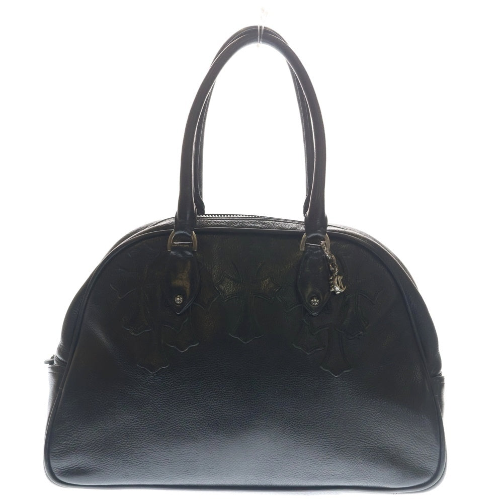 CHROME HEARTS(クロムハーツ) GYM MD ジムバッグ 現行型CHチャーム付きミディアムレザーハンドバッグ