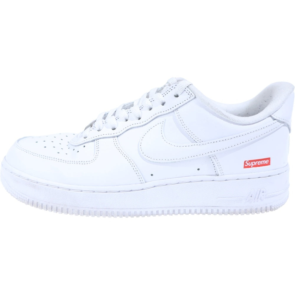 NIKE(ナイキ) ×SUPREME AIR FORCE 1 LOW CU9225-100 シュプリーム エア フォース 1 ローカットスニーカー ホワイト US9.5/27.5cm
