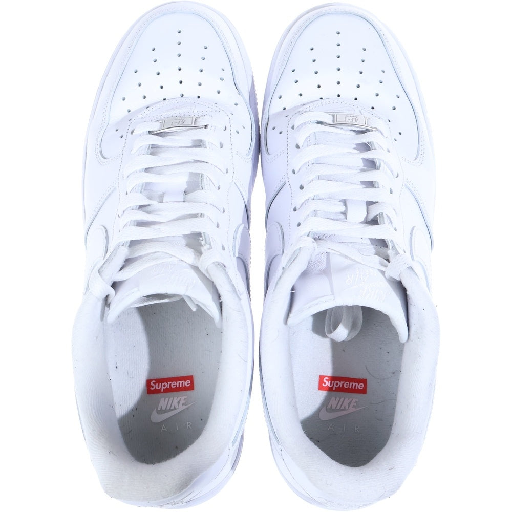 NIKE(ナイキ) ×SUPREME AIR FORCE 1 LOW CU9225-100 シュプリーム エア フォース 1 ローカットスニーカー ホワイト US9.5/27.5cm