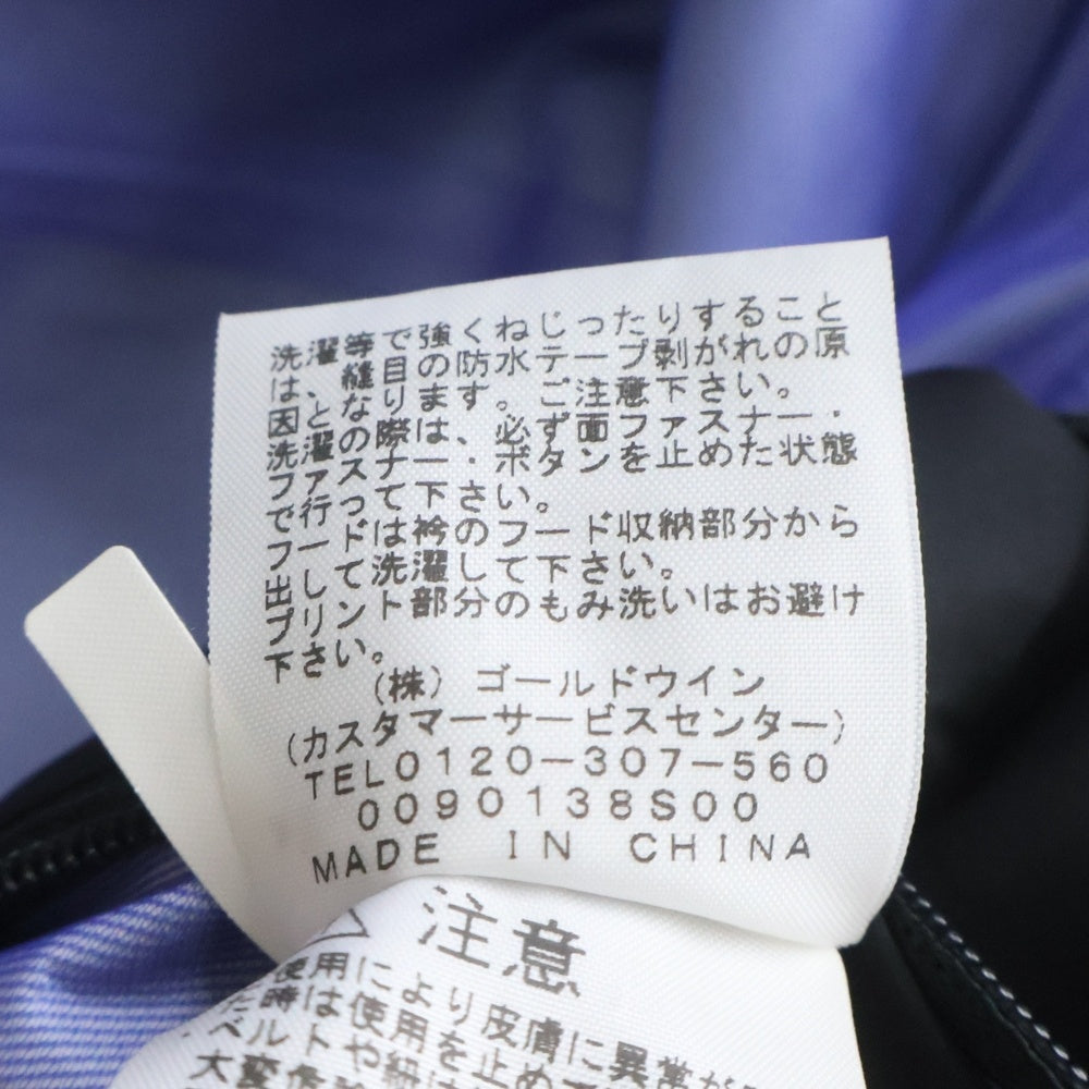THE NORTH FACE(ザノースフェイス) GORE-TEX MOUNTAIN RAINTEX JACKET ゴアテックス マウンテン レインテックスジャケット マウンテンパーカー フード ジップアップ ブラック NP12135