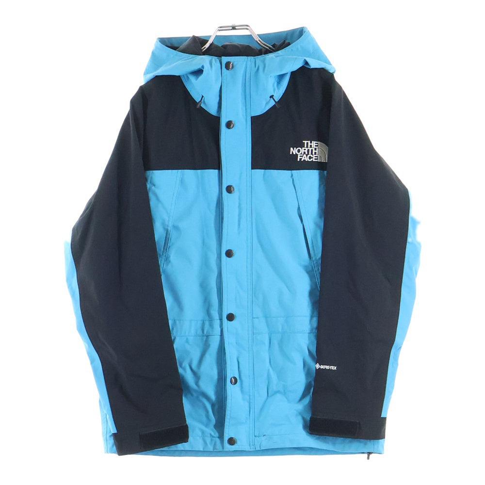THE NORTH FACE(ザノースフェイス) MOUNTAIN LIGHT JACKET GORE-TEX ライト ジャケット ゴアテックス マウンテンパーカー ブラック/ブルー P11834