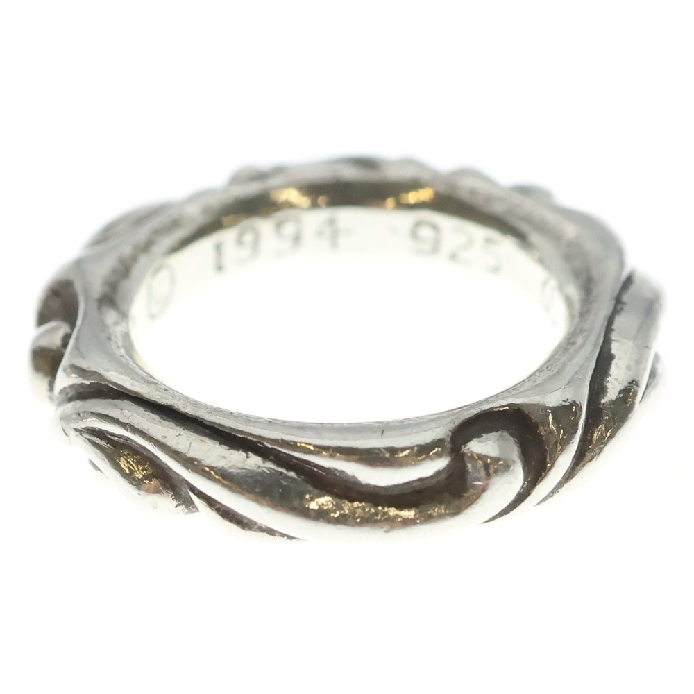 CHROME HEARTS(クロムハーツ) SCRL BAND スクロールバンド リング シルバー BCA351 レディース