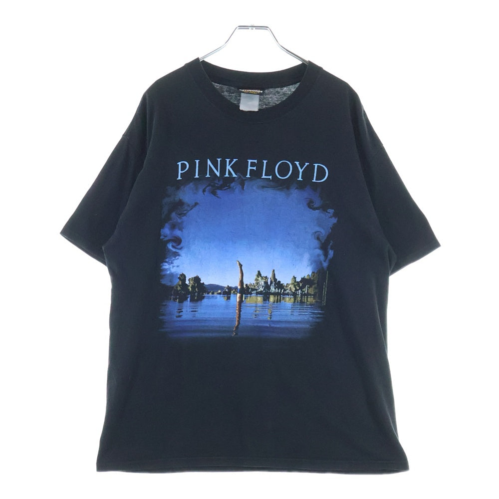 VINTAGE(ヴィンテージ) 00s PINKFLOYD WISH YOU WERE HERE ピンクフロイド 両面プリント バンドTシャツ 半袖Tシャツ カットソー ブラック