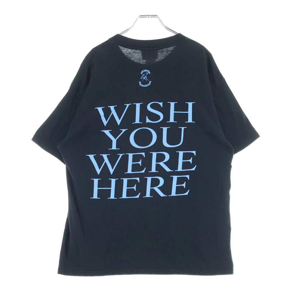 VINTAGE(ヴィンテージ) 00s PINKFLOYD WISH YOU WERE HERE ピンクフロイド 両面プリント バンドTシャツ 半袖Tシャツ カットソー ブラック