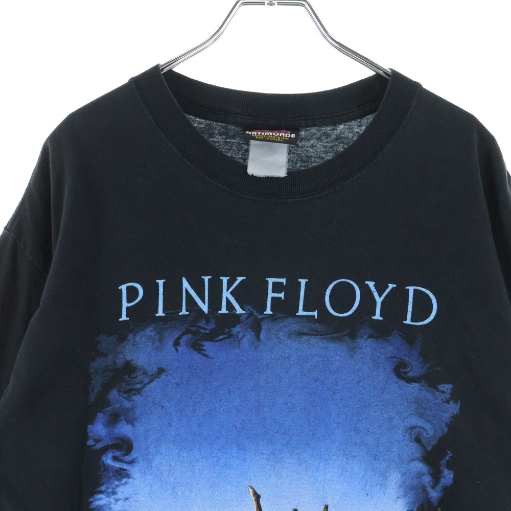VINTAGE(ヴィンテージ) 00s PINKFLOYD WISH YOU WERE HERE ピンクフロイド 両面プリント バンドTシャツ 半袖Tシャツ カットソー ブラック