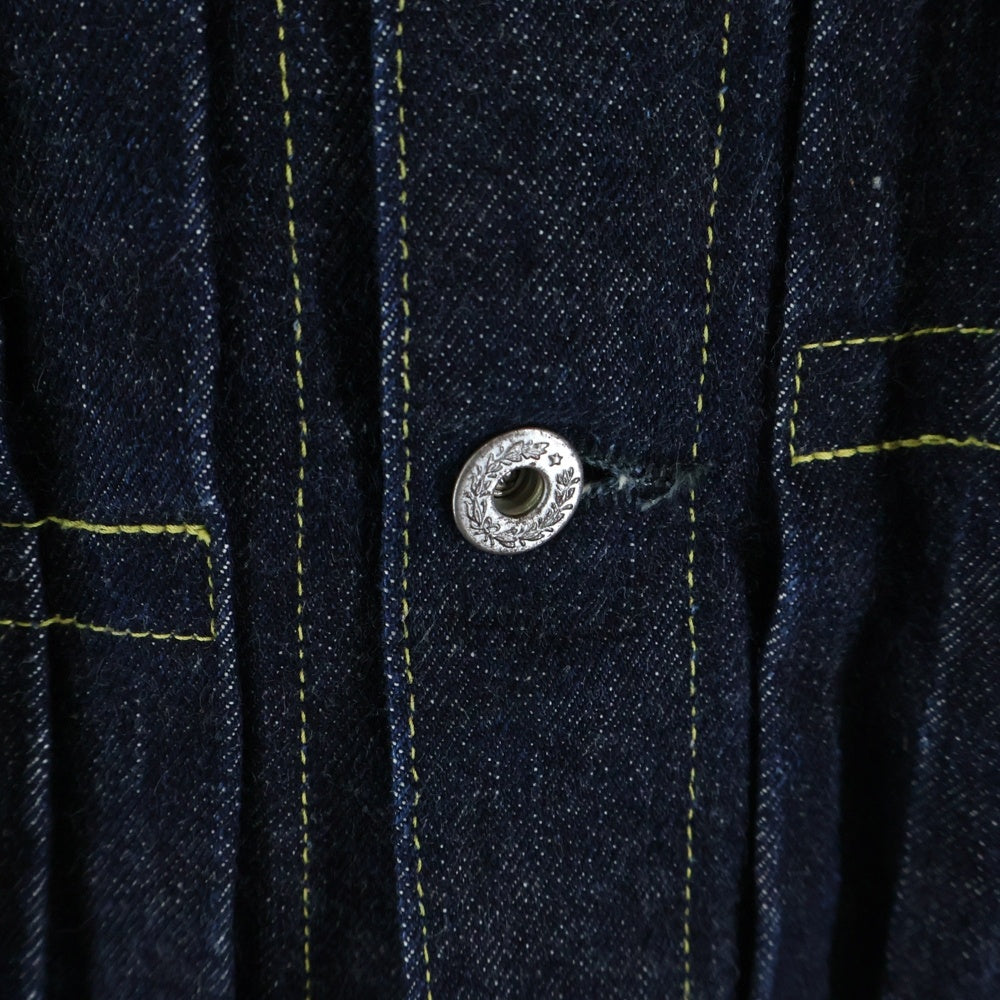 TCB JEANS(ティーシービー ジーンズ) Gジャン デニムジャケット 1st 大戦モデル Tバック インディゴ