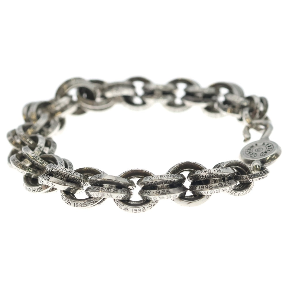 CHROME HEARTS(クロムハーツ) 2 DOUBLE B RING ダブルBリング ブレスレット シルバー BCA121