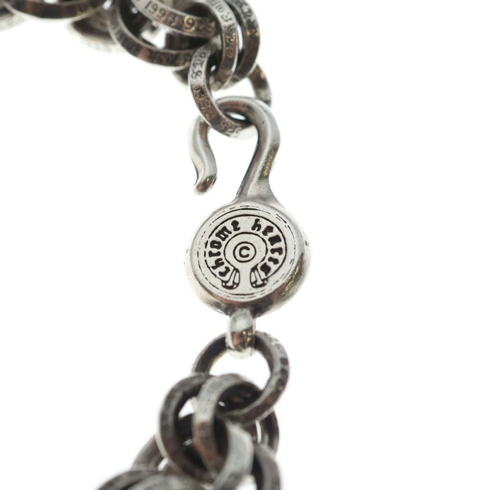CHROME HEARTS(クロムハーツ) 2 DOUBLE B RING ダブルBリング ブレスレット シルバー BCA121