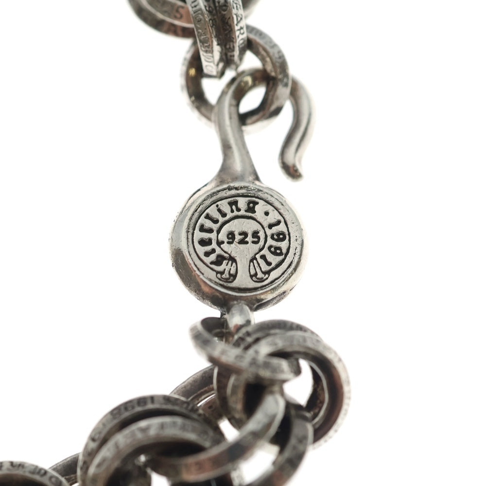 CHROME HEARTS(クロムハーツ) 2 DOUBLE B RING ダブルBリング ブレスレット シルバー BCA121