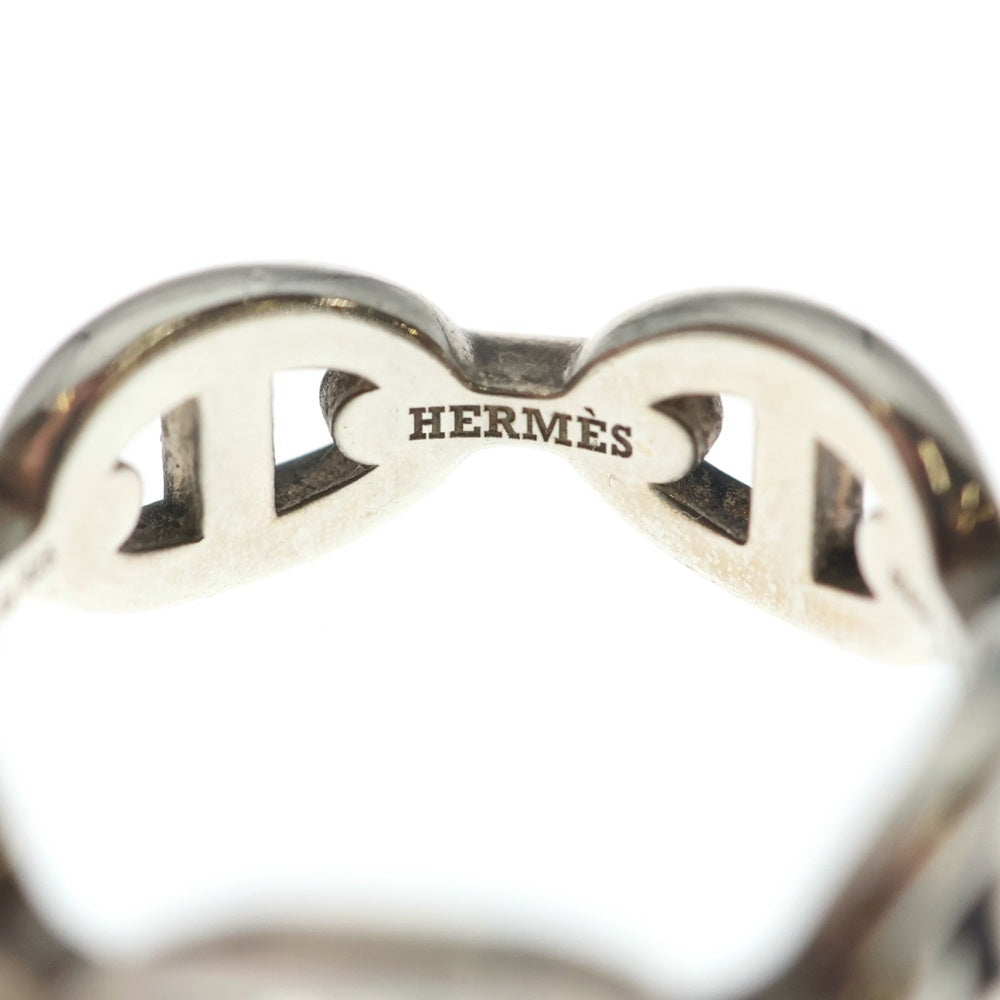 HERMES(エルメス) シェーヌダンクル アンシェネ リング PM Ag925 シルバー
