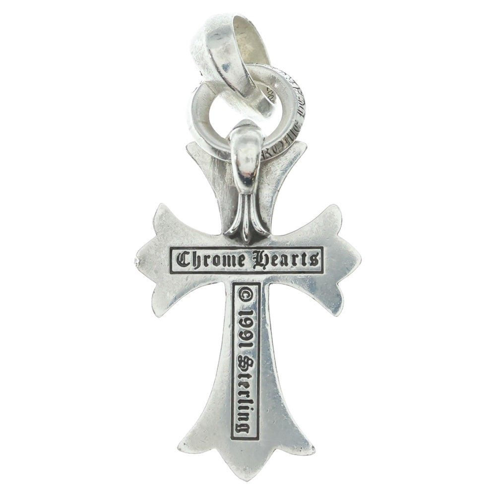 CHROME HEARTS(クロムハーツ) CH CRS SML W/BALE Wベイル スモールCHクロス ペンダントトップ シルバー BCA218